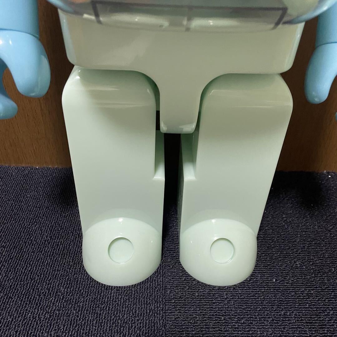 1000% be@rbrick my first g.i.d ベイビー ベアブリック 千秋 chiaki ベアブリック パステル ピンク グリーン ブルー 青 緑 マイファーストの画像5