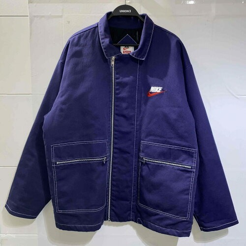 Supreme 18aw Nike Double Zip Quilted Work Jacket XLサイズ シュプリーム ナイキ ダブルジップ キルテッドワークジャケット_画像1