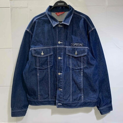 Supreme 20aw Smurfs Denim Trucker Jacket Lサイズ シュプリーム スマーフデニムトラッカージャケット_画像2