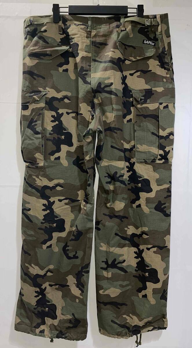  SAPEur CARGO PANTS Size-XXL サプール カーゴパンツの画像2