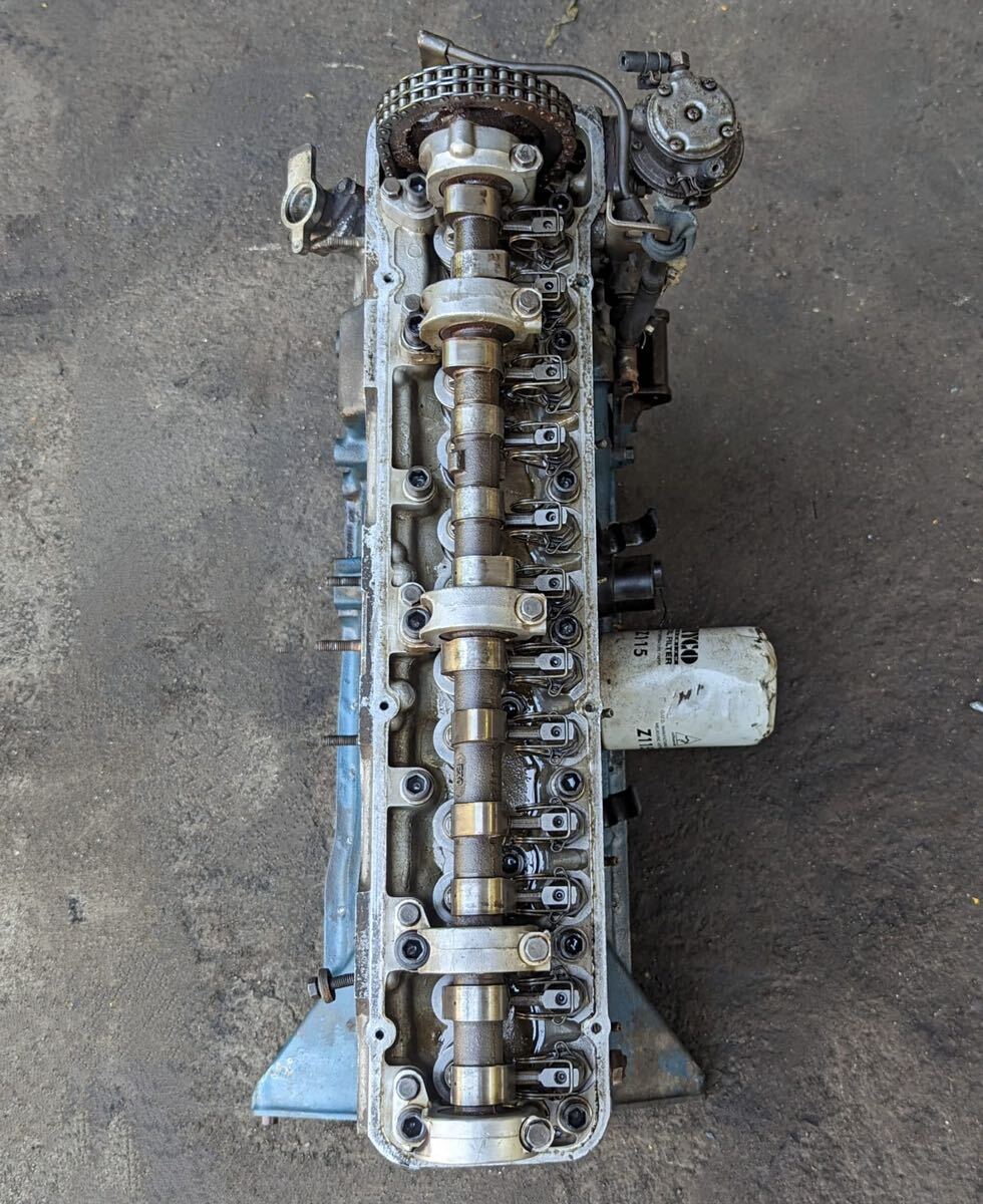【発送可能】Nissan L型 L24 エンジン　ヘッド E30ブロック P30_画像6