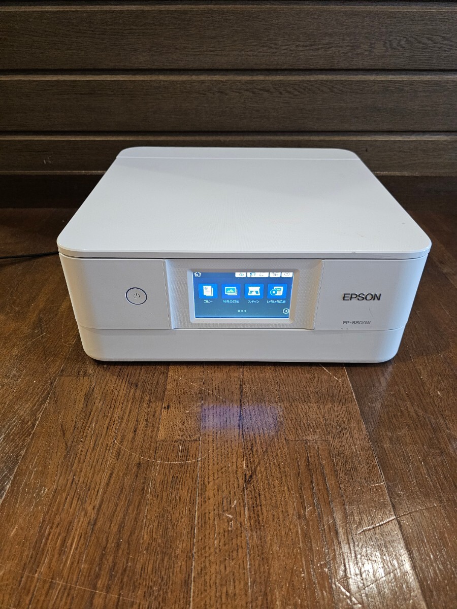 EPSON インクジェットプリンター EP-880AW カラリオ 複合機 _画像1