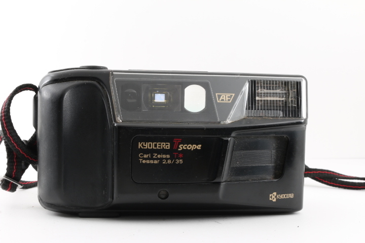 ★希少品★ KYOCERA T SCOPE CARL ZEISS 35mm F2.8 コンパクトカメラ フィルムカメラ 京セラの画像1