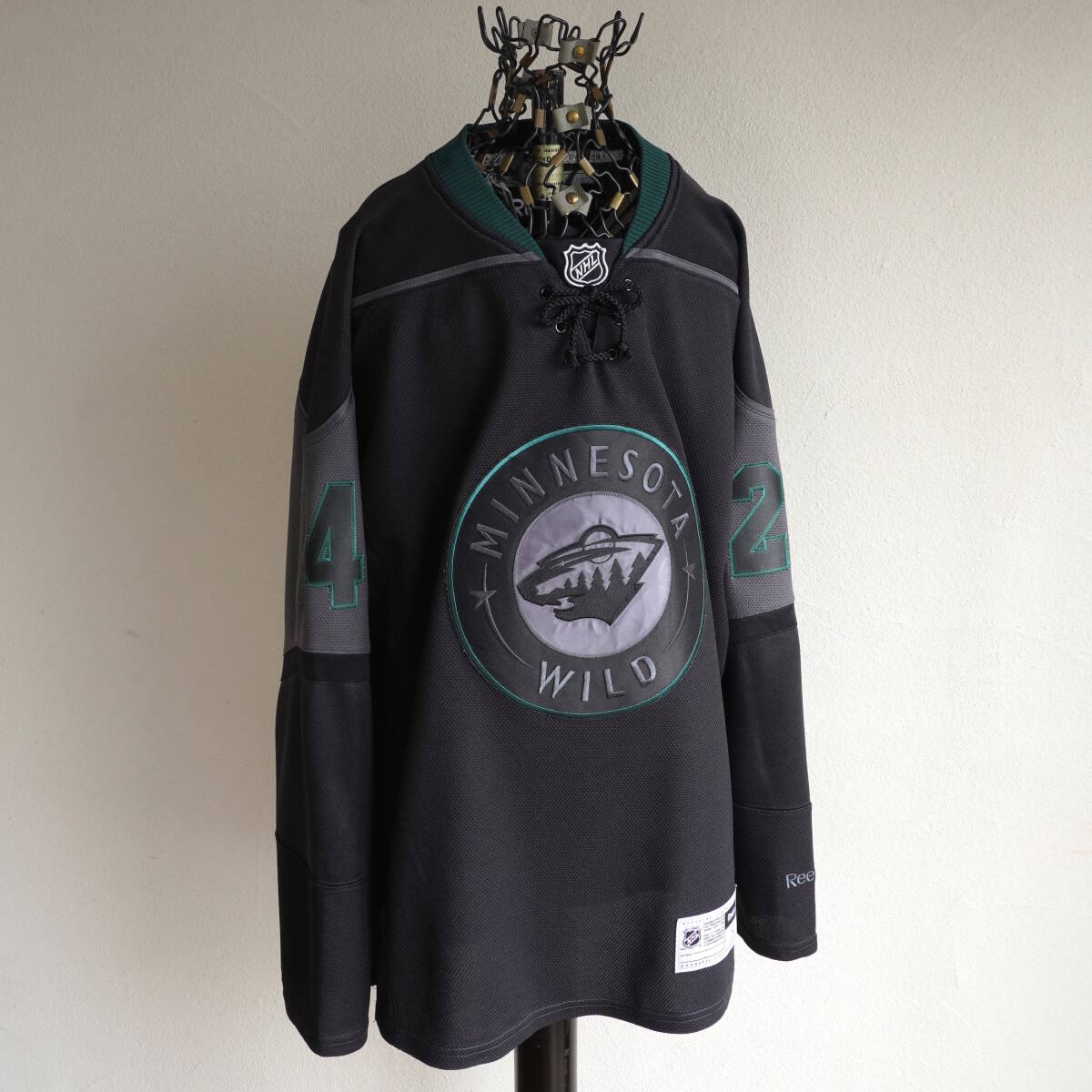 レア 2010s Reebok NHL MINNESOTA WILD オルタネイト アイス レア 2010s Reebok NHL MINNESOTA WILD オルタネイト アイス