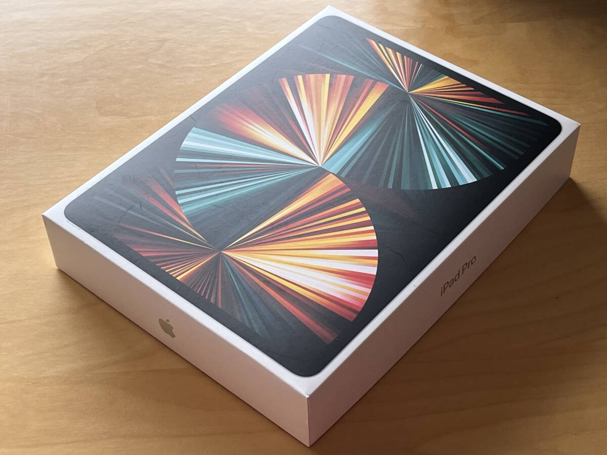 * прекрасный товар iPad Pro 12.9 дюймовый 128GB no. 5 поколение серебряный Wi-Fi USED бесплатная доставка *