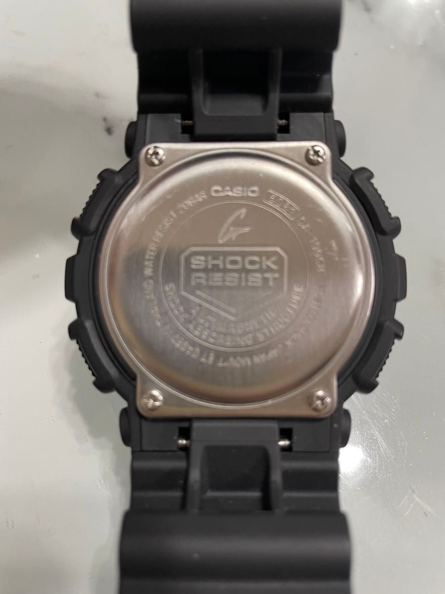 G-SHOCK CASIO 極美品　電池交換済み　迷彩　ブルー　 Gショック　 GA-100 カシオ　カモフラージュ