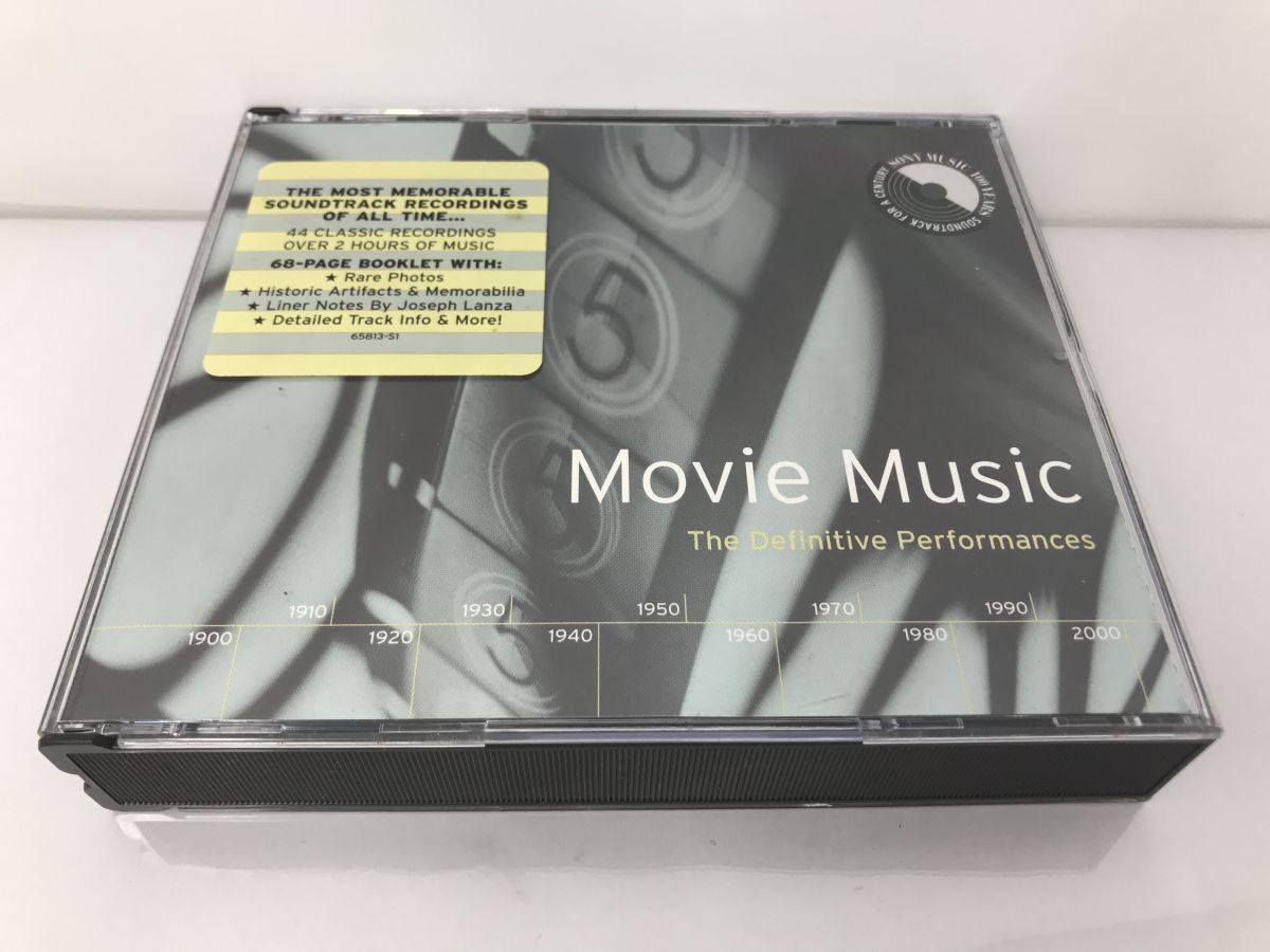 2枚組CD/Sony Music 100 Years Soundtrack For A Century Movie Music The Definitive Performances/Sony Music/J2K65813/【M003】_画像1