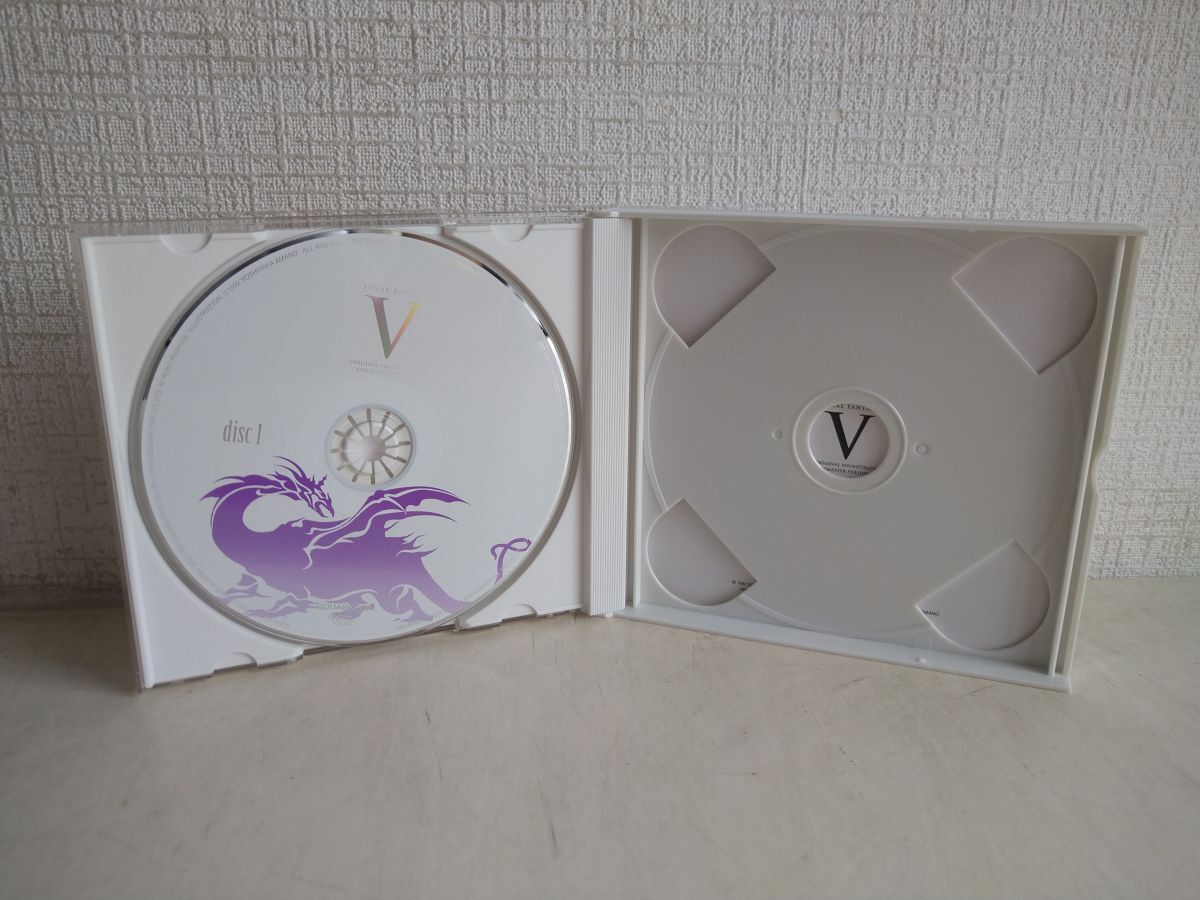 CD-BOX/ ファイナルファンタジー V / オリジナル・サウンドトラック リマスターバージョン / 2枚組 / SQEX-10381~2 / 【M005】_画像7