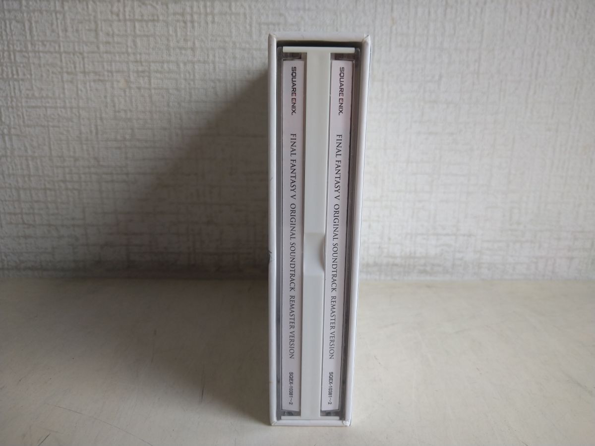 CD-BOX/ ファイナルファンタジー V / オリジナル・サウンドトラック リマスターバージョン / 2枚組 / SQEX-10381~2 / 【M005】_画像5