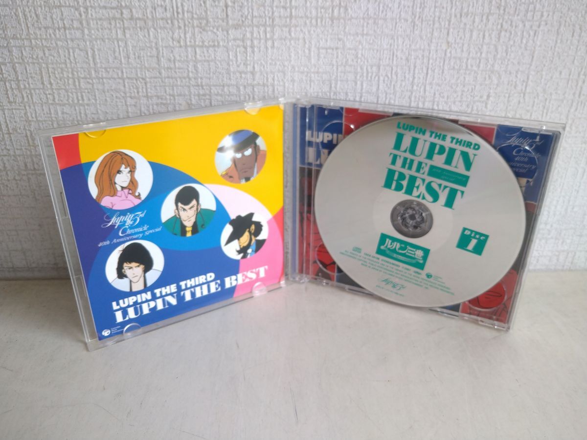 CD/ Lupin III Chronicle * Lupin III raw .40 anniversary special / Lupin * The * the best / 2 sheets set / with belt / COCX341989 [M001]