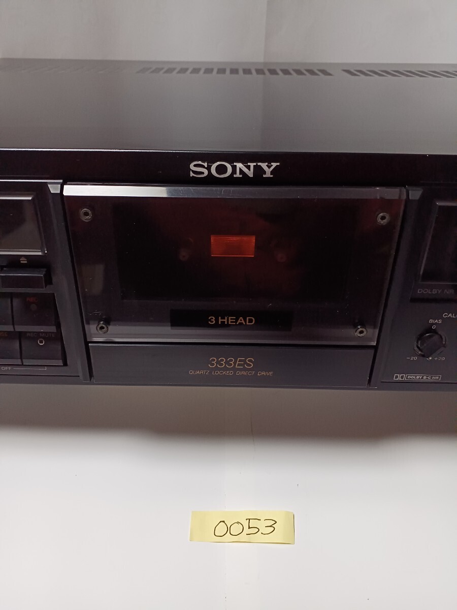 SONY ソニー カセットデッキ TC-K333ESX オーディオ機器 No.0053の画像3
