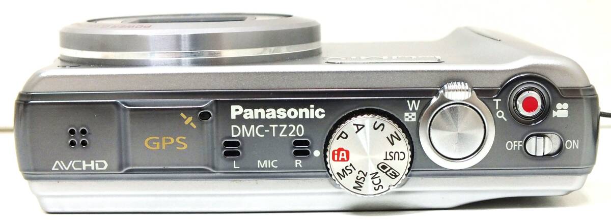1M Panasonic LUMIX DMC-TZ20 LEICA DC VARIO-ELMAR 1:3.3-5.9 L ma-GPS AVCHD Panasonic Lumix рабочий товар темно синий teji1 иен старт 