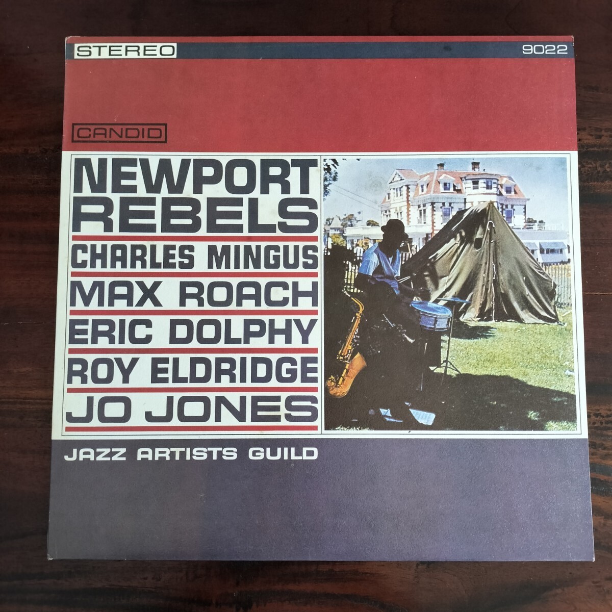 【CANDID9022/GJS-9022】Charles Mingus, Max Roach, Eric Dolphy, Roy Eldridge, Jo Jones / Newport Rebels / Jazz Artists Guild / LP_画像1