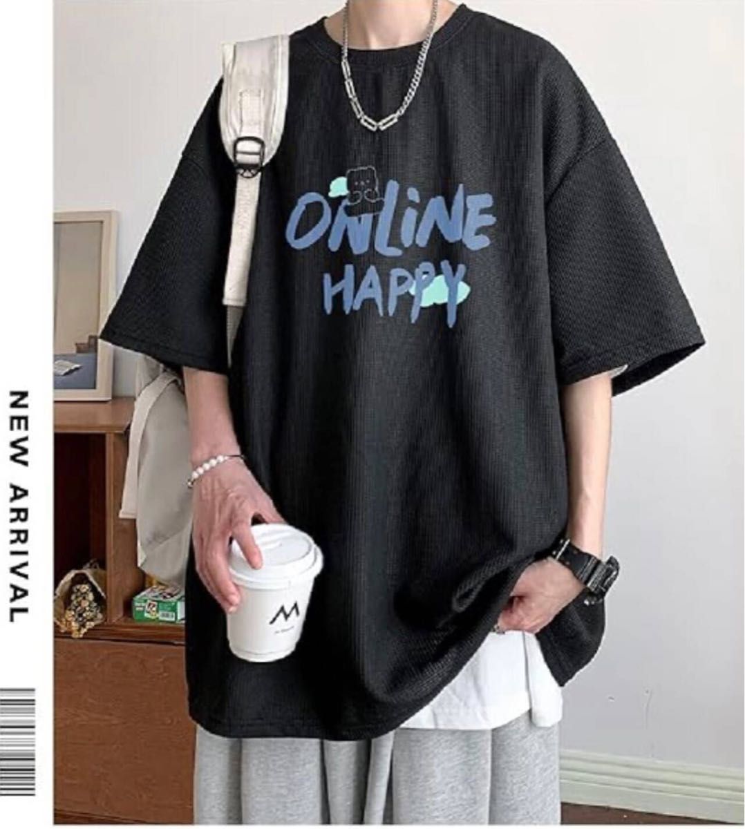 tシャツ メンズ 半袖 夏服 大きいサイズ 夏物 英字 吸汗速乾 汗染み防止 接触冷感 