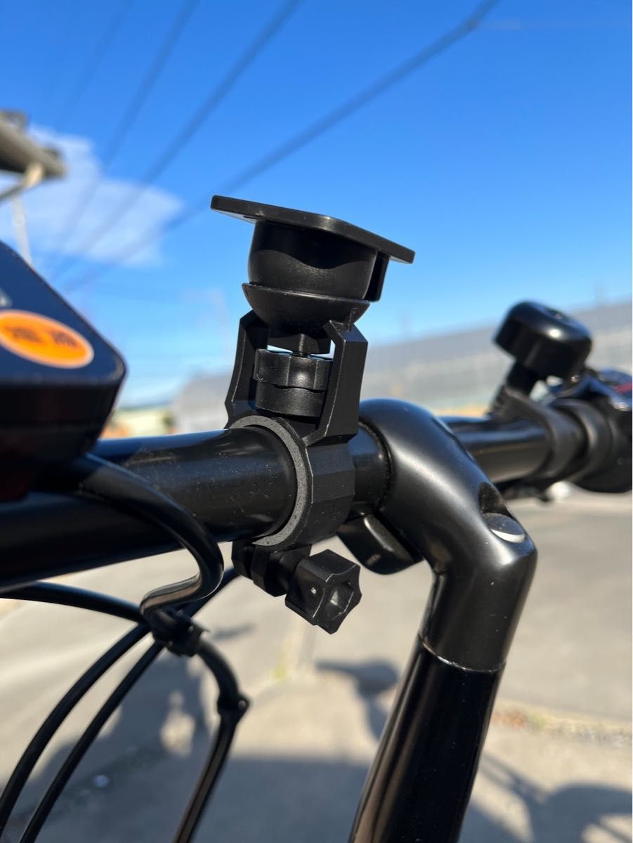 自転車 オートバイ スクーター スマートフォン フォルダー 携帯電話 スマホホルダー ワンタッチ装着 便利グッズ