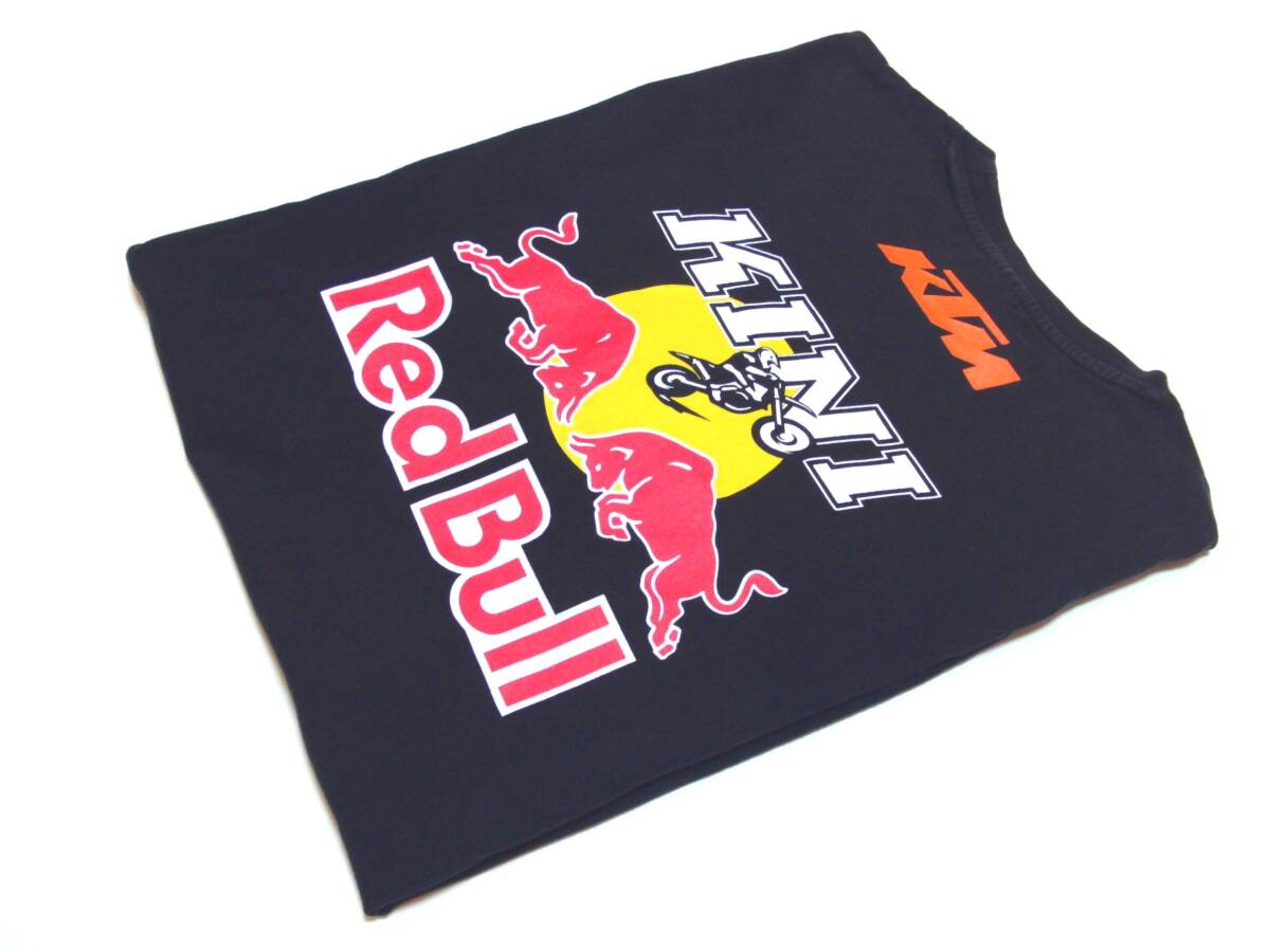 即決早勝!!オーストリア発KTMレーシングTシャツM【両面ロゴ入り】ケーティーエムRedBull×KINIバックプリントTシャツ☆REPSOLレッドブル_画像1