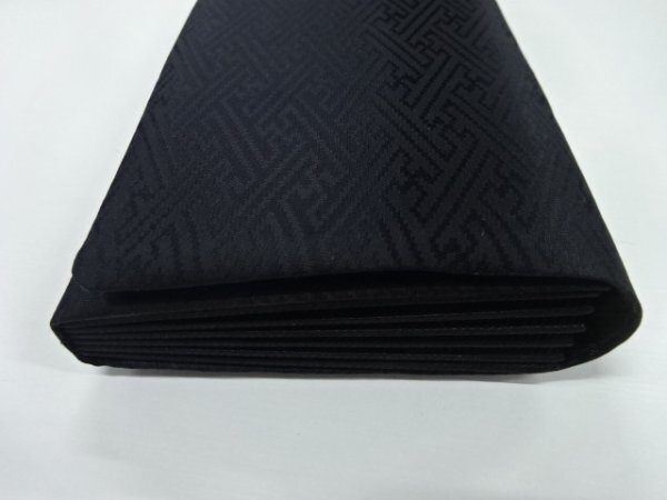 ys6978677; unused goods .. shape pattern woven .. mourning dress for Japanese clothing bag * zori set ( zori 23 centimeter )[ recycle ][ put on ]