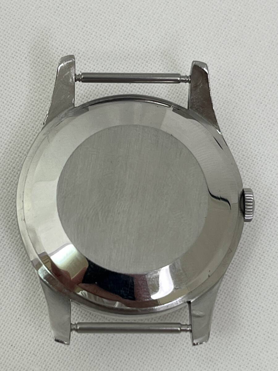 【M34】貴重品 OMEGA 2810- 3 SC cal.283 手巻き 3針 SSケース メンズ腕時計 アンティーク 稼働品_画像6