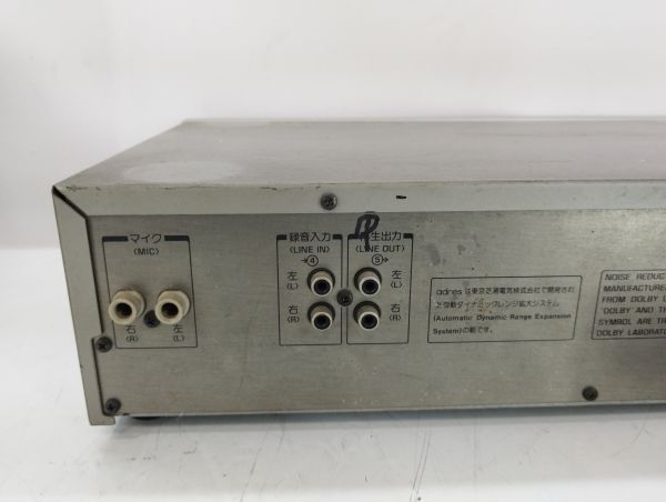 sa*/ AUREX Aurex stereo cassette deck PC-G5AD present condition goods /DY-2811