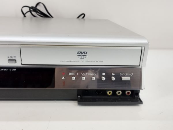 sa☆/ TOSHIBA 東芝 VTR一体型DVDビデオレコーダー D-VR1 2003年製 ジャンク品　/DY-2861_画像3