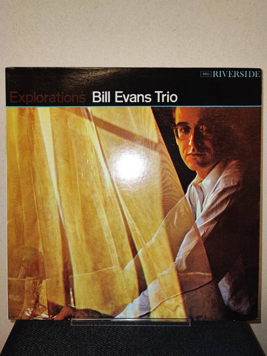 極美盤 Bill Evans Trio ビル・エヴァンス・トリオ Explorations エクスプロレイションズ Riverside Records OJC-037 rlp9351_画像1