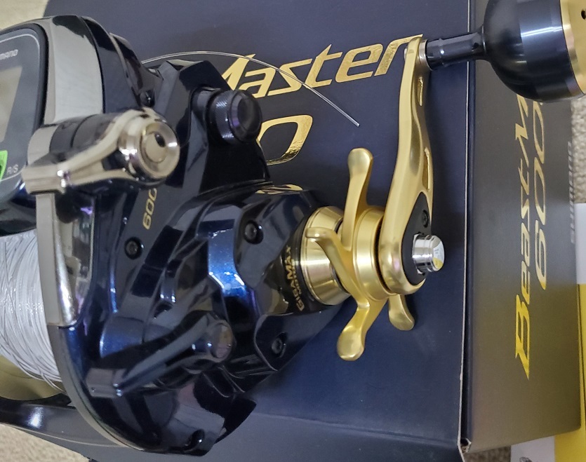 【あっ!】シマノ14ビーストマスター 6000 使用距離3.0km 使用7.0時間 SHIMANO Beast Master★美品、中古★_画像3