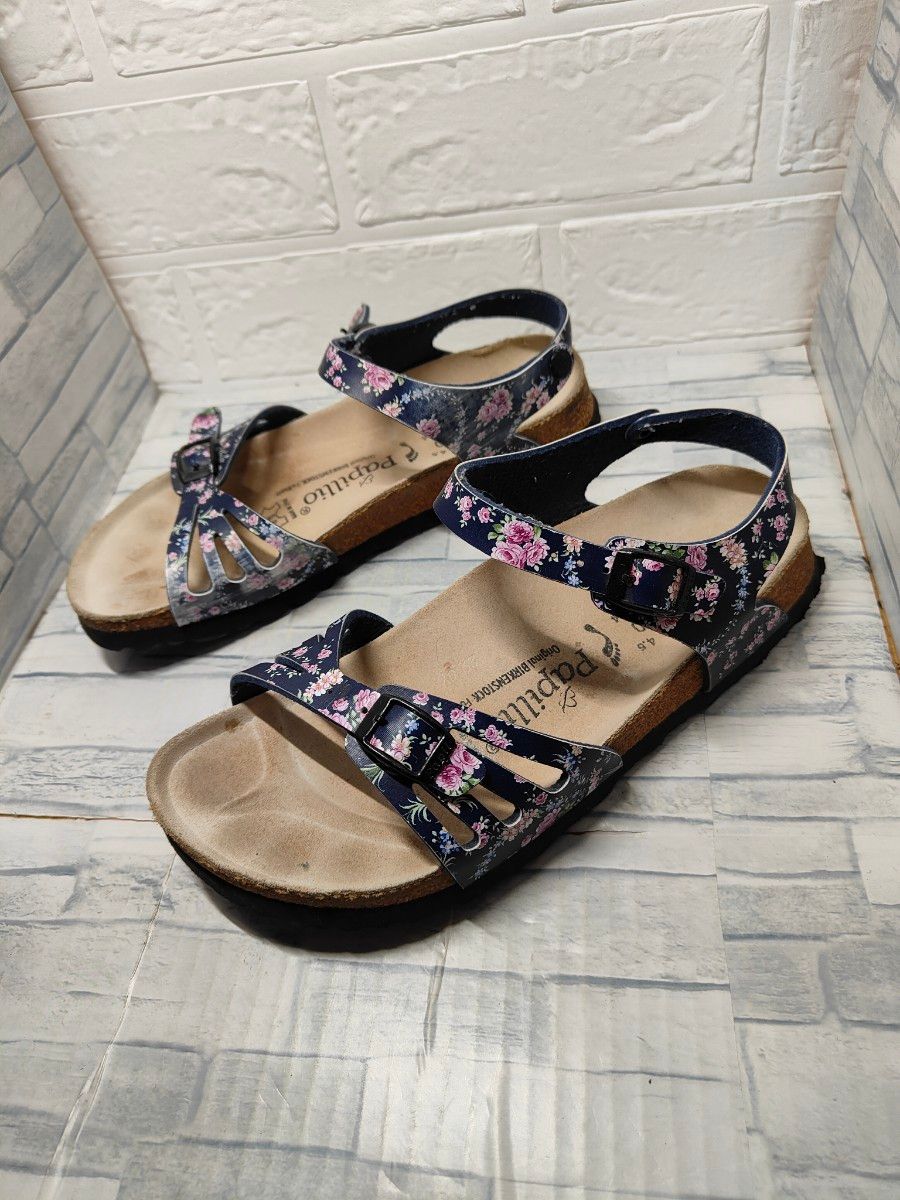 ビルケンシュトック BIRKENSTOCK パピリオ 花柄サンダル