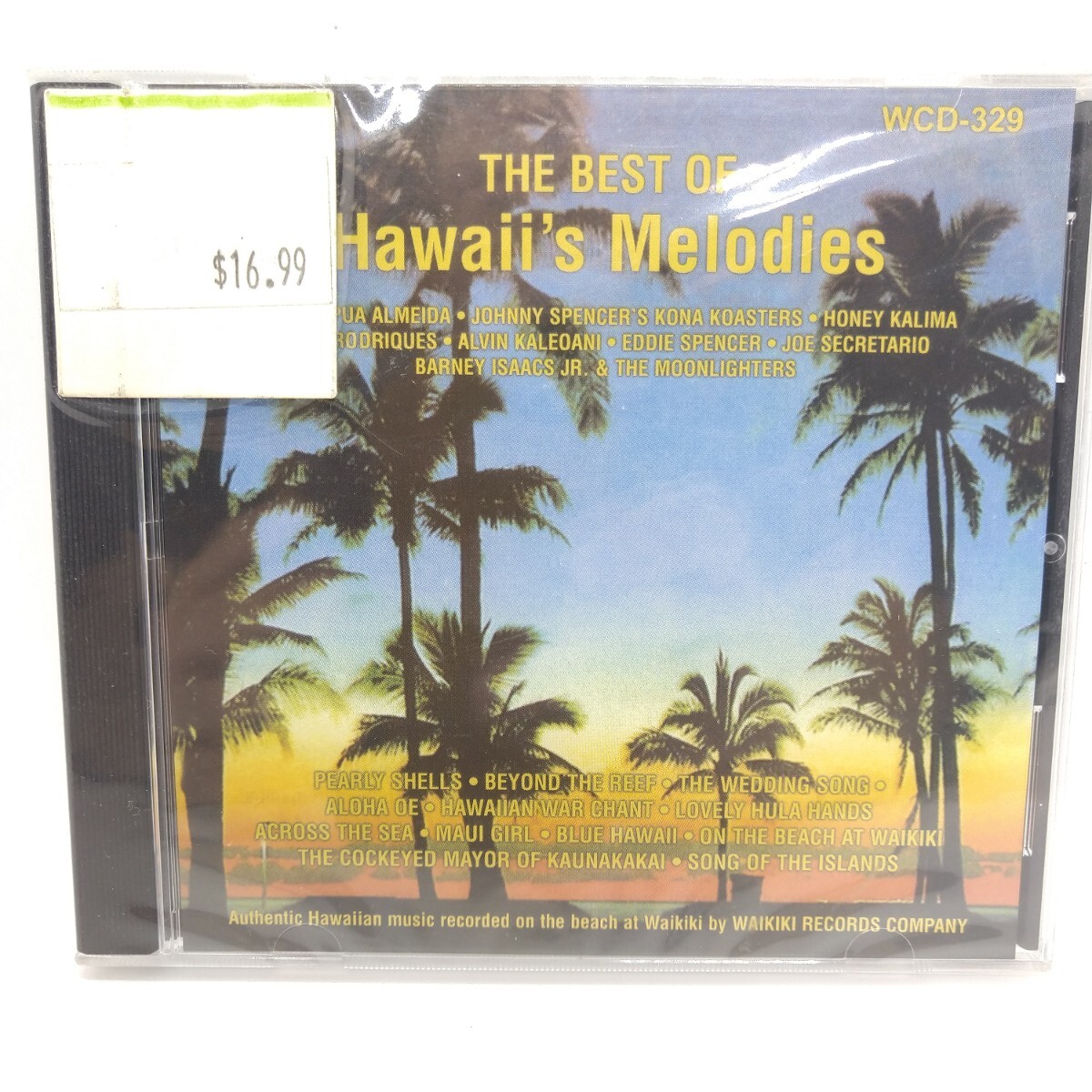★新品未開封★ The Best of HAWAII'S MELODIES CD ハワイアン 輸入盤_画像1