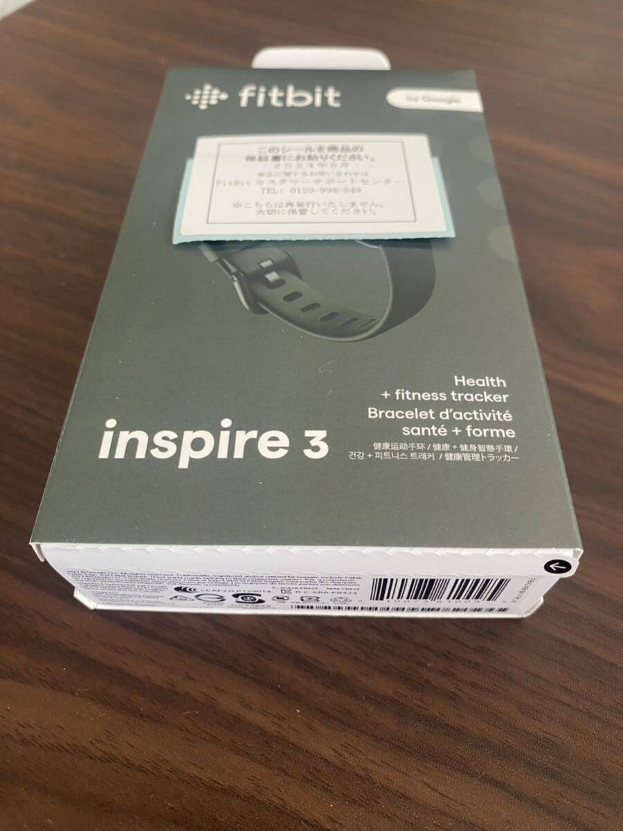 Fitbit Inspire 3 ミッドナイトゼン/ブラック_画像3