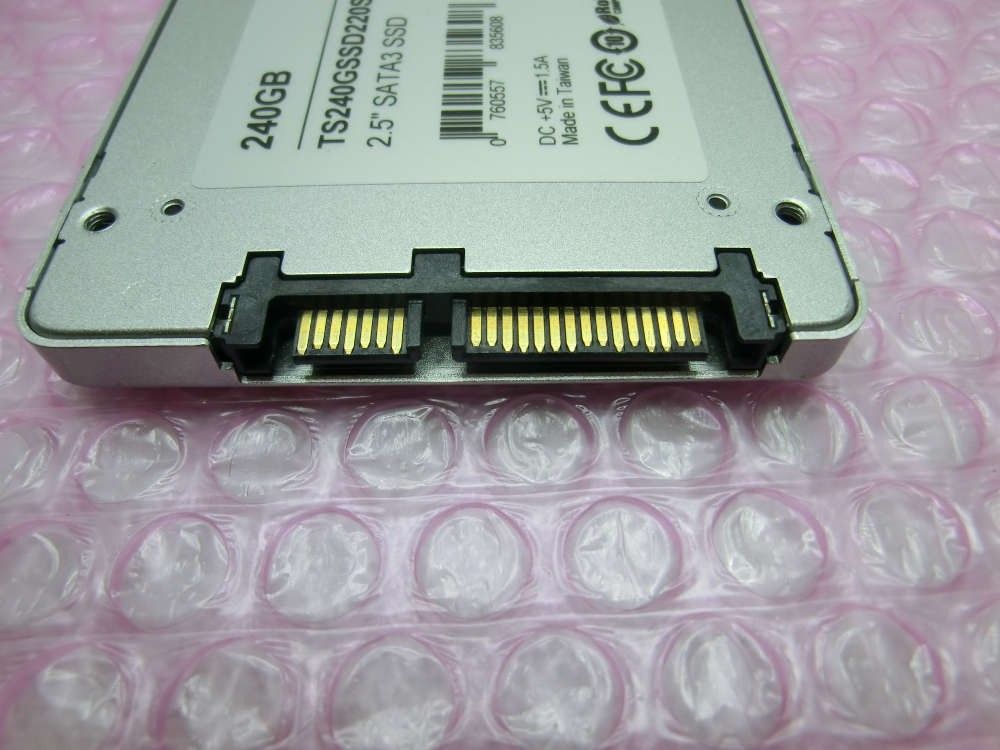 SATA SSD Transcend 240GB 中古動作品
