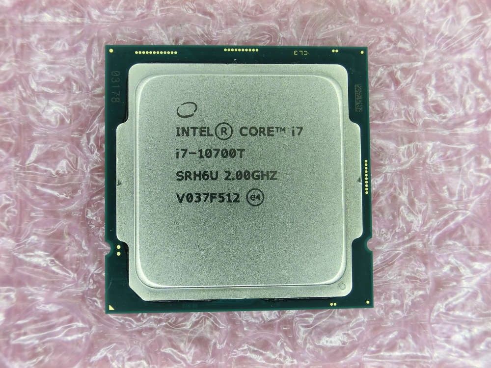 CPU Intel Core i7-10700T 中古動作品