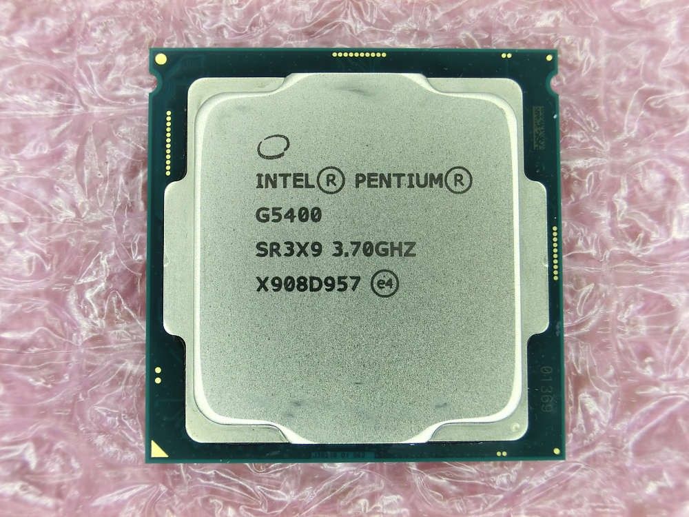 CPU Intel pentium g5400 中古動作品