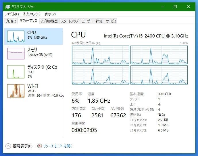 CPU Intel Core i5-2400 訳あり品