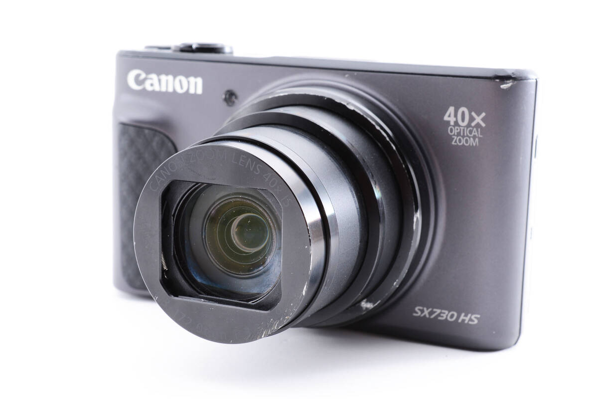 キヤノン SX730 HS Canon PowerShot コンパクトカメラ ブラック ジャンク_画像2