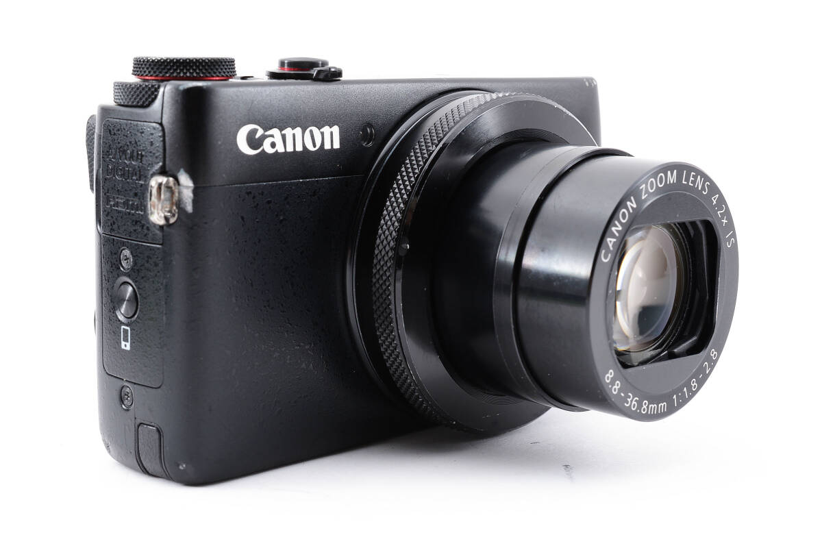 Canon PowerShot G7X キヤノン コンパクトデジタルカメラ ブラック キャノン 動作品_画像4