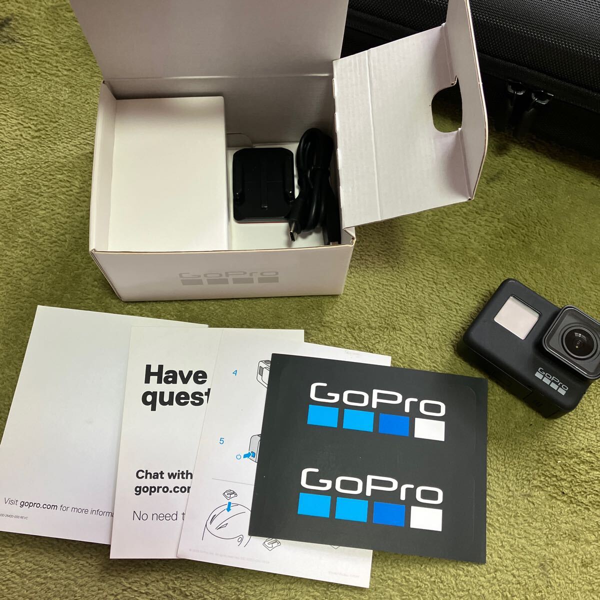 通電確認済み　GoPro 7 ゴープロ 7 ゴープロ専用アクセサリー　予備バッテリー　セット_画像6