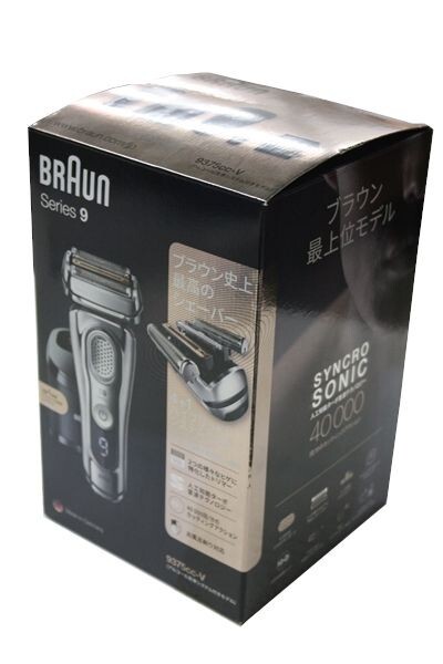 ■送料込み■ BRAUN series9 ブラウン 9375cc-V 電気シェーバー ヒゲソリ アルコール洗浄システム付きモデル 中古 動作品 現状品 a5339