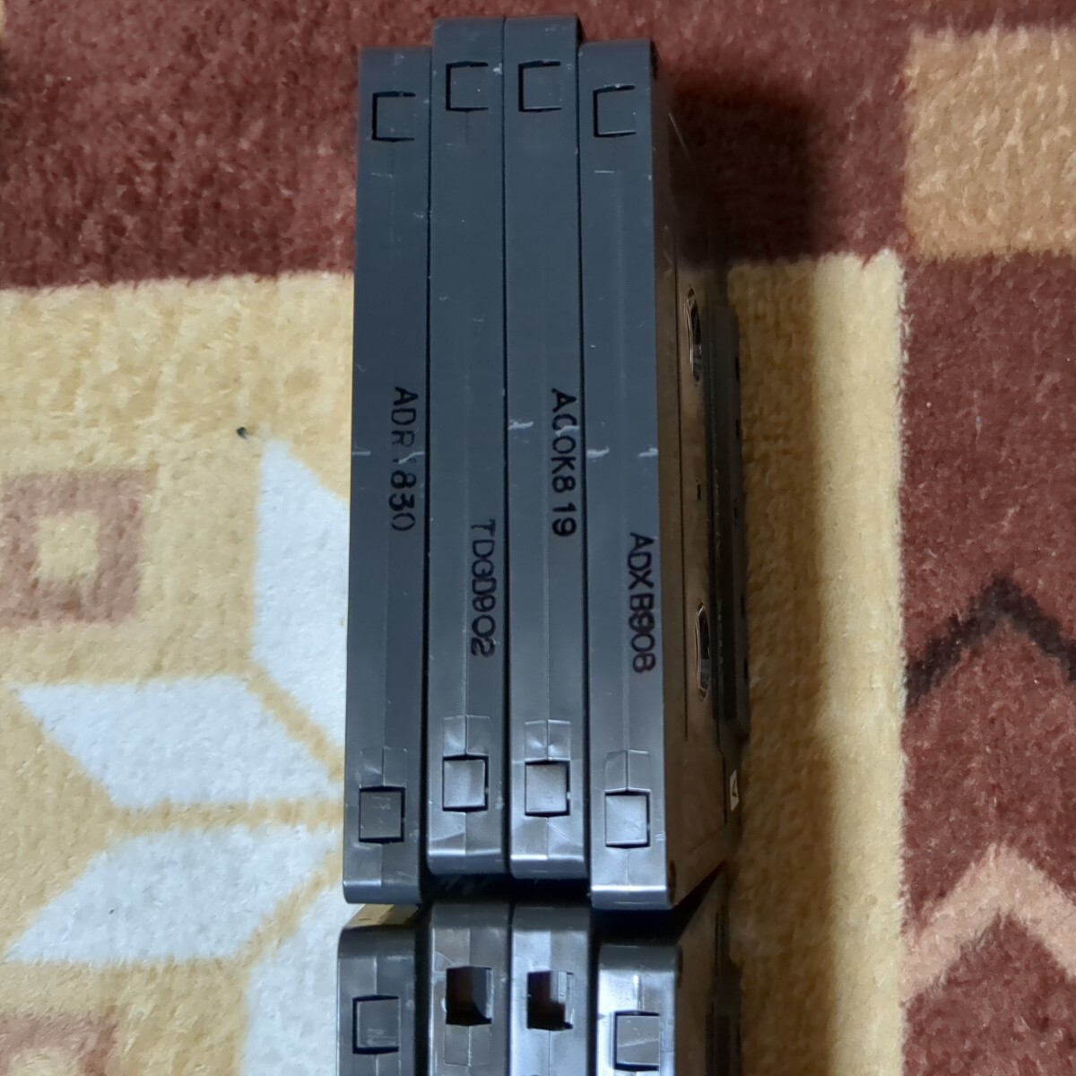 ジャンク TDK 使用済み 中古 カセットテープ AD 90 計8本 当時物 昭和レトロ ノーマルポジションの画像7