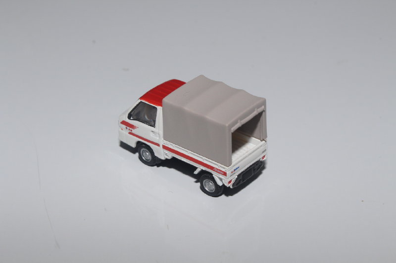 1/150 The * car collection [[ Subaru Sambar Truck ( red cap * canopy attaching )No.116 ] car collection no. 7.] inspection / Tommy Tec 