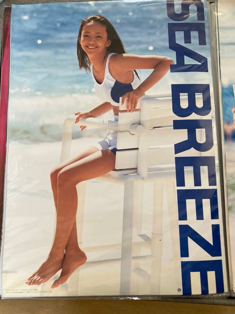 安室奈美恵 B2ポスター 非売品 販促品 店頭用 シーブリーズ 安室奈美恵 B2ポスター 非売品 販促品 店頭用 シーブリーズ