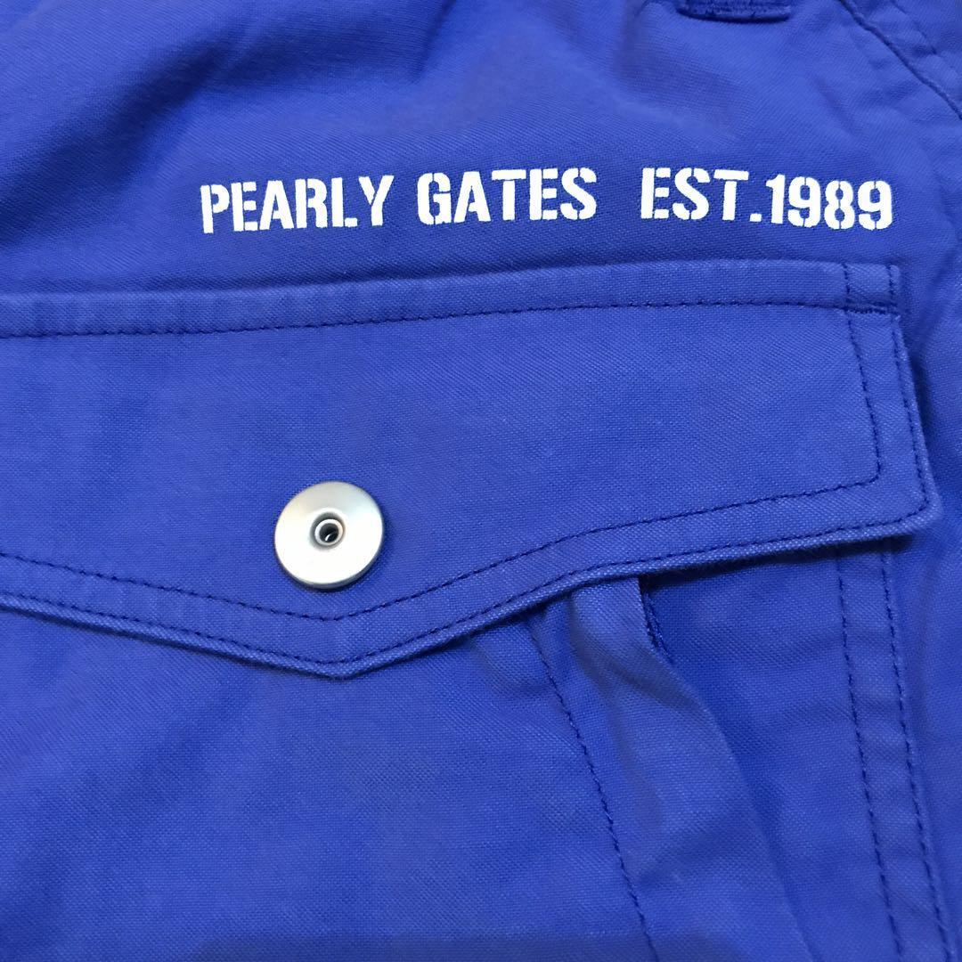 PEARLYGATES パーリーゲイツ ストレッチパンツ メンズ パンツ ブルー 伸縮 ゴルフウェア ストレッチ素材 _画像9
