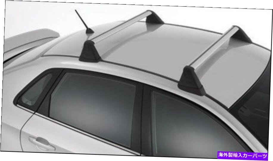 Subaru Impreza、WRX、＆Sti OEM固定ルーフラッククロスバーキットE361SFG401 2008-14Subaru Impreza, WRX, & STI OEM Fixed Roof Rack Cr_画像1