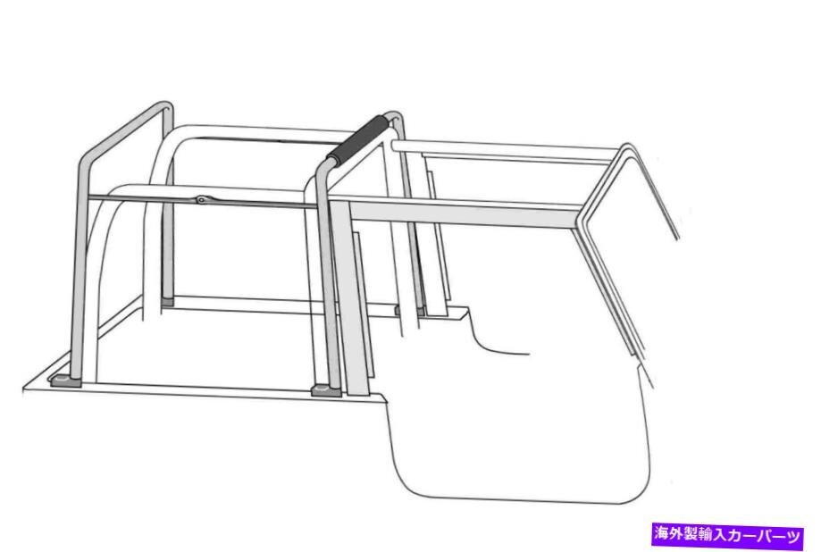 ランパージソフトトップ交換ハードウェア、調整可能なスプレッダーバーが含まれていますRampage Soft Top Replacement Hardware, Includes_全国送料無料サービス!!