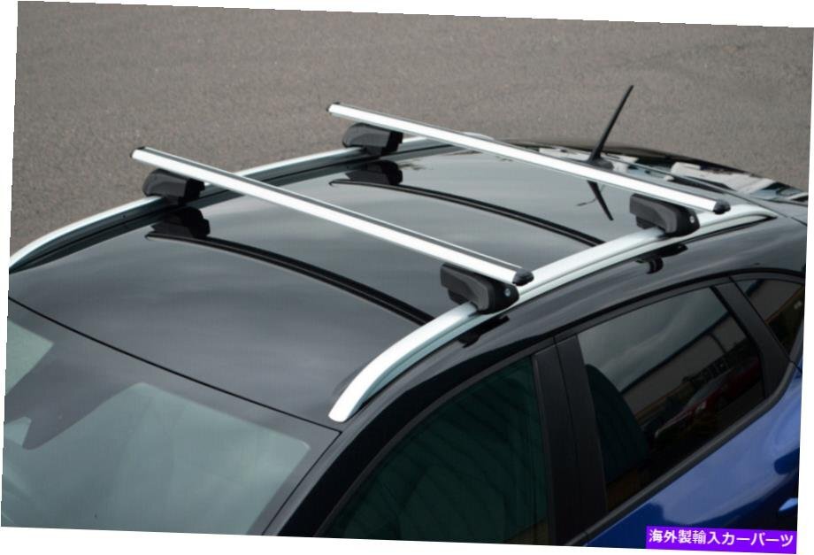 フィアットティポエステートに合うルーフレール用のクロスバー（2015 75kgロック可能Cross Bars For Roof Rails To Fit Fiat Tipo Estate_画像2