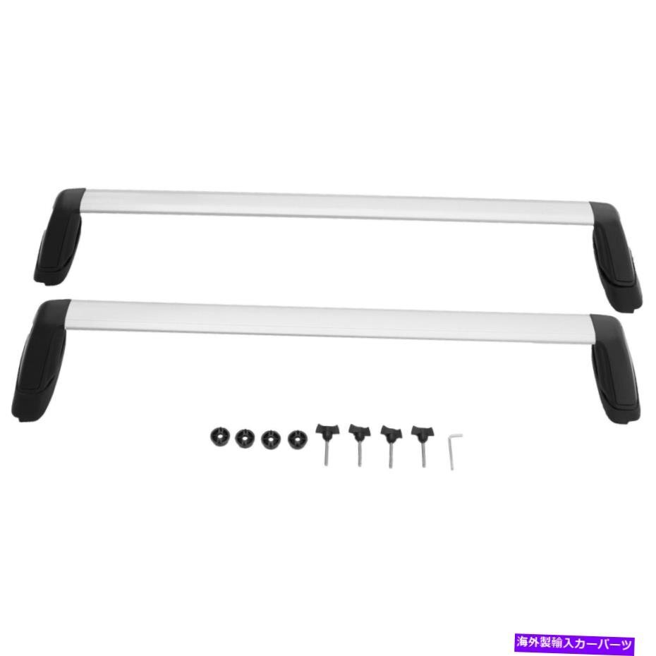 2PCS 08-11 SUBARU IMPREZA 08-14 WRX＆STI用の2PCSアルミニウムルーフラッククロスバーキット2PCS Aluminum Roof Rack Cross Bar Kit For_画像2