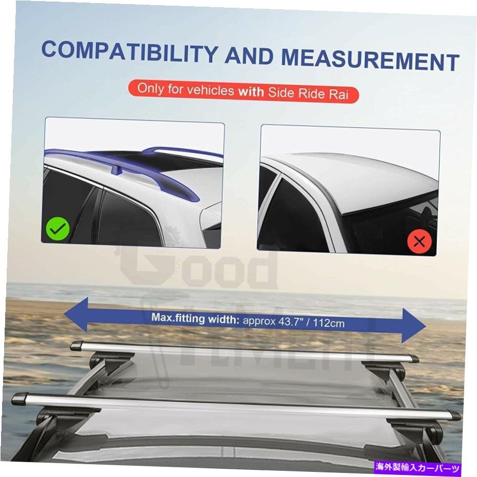 ホンダCR-V CRV 48 カーSUVトップルーフラッククロスバー荷物荷物キャリアA+用A+For Honda CR-V CRV 48 Car SUV Top Roof Rack Cross Ba_画像2