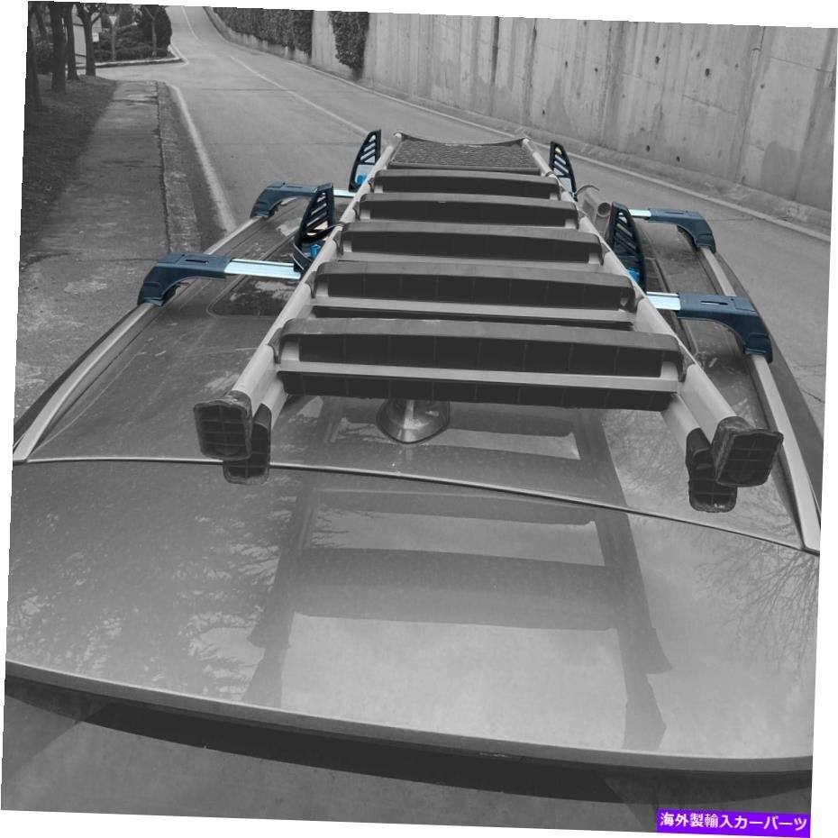 ジャガーFペース2015-2021シルバー用のルーフラックと荷重はラダーチルトを止めますRoof Rack and Load Stops Ladder Tilt For Jaguar F-P_画像3