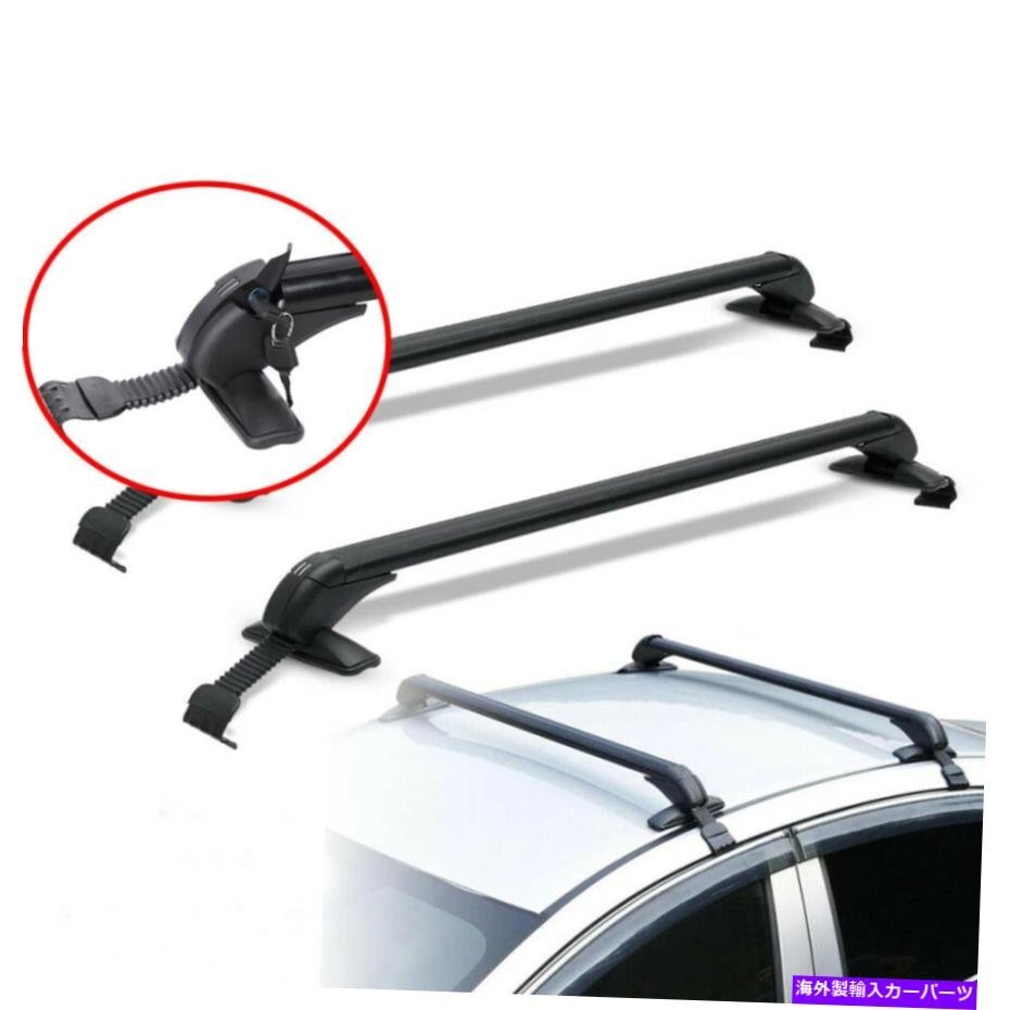 ホンダシビック06-2020ハッチバックルーフラックサイドレール荷物キャリアクロスバーFor Honda Civic 06-2020 Hatchback Roof Rack Side R_画像3