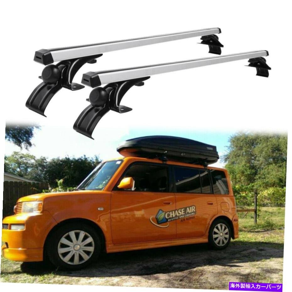 ペアカートップルーフラッククロスバー荷物カロゴキャリアのサイオンXBPair Car Top Roof Rack Cross Bar Luggage Carogo Carrier for SCI_画像1