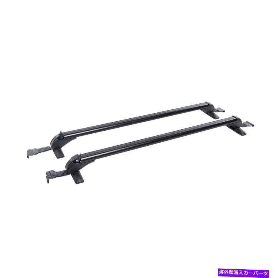 43.3 ホンダシビックのためのカートップルーフラッククロスバー荷物キャリアアルミニウム05-1843.3Car Top Roof Rack Cross Bar Luggage_画像3